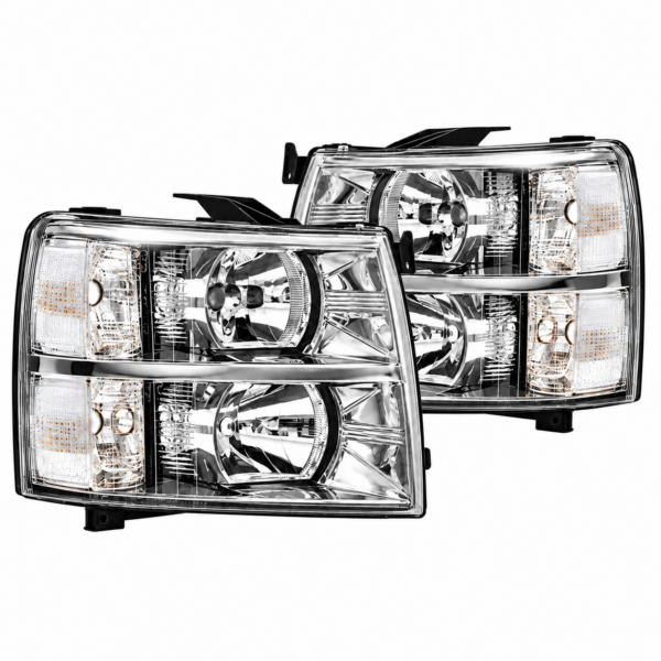 Silverado Chrome Headlights